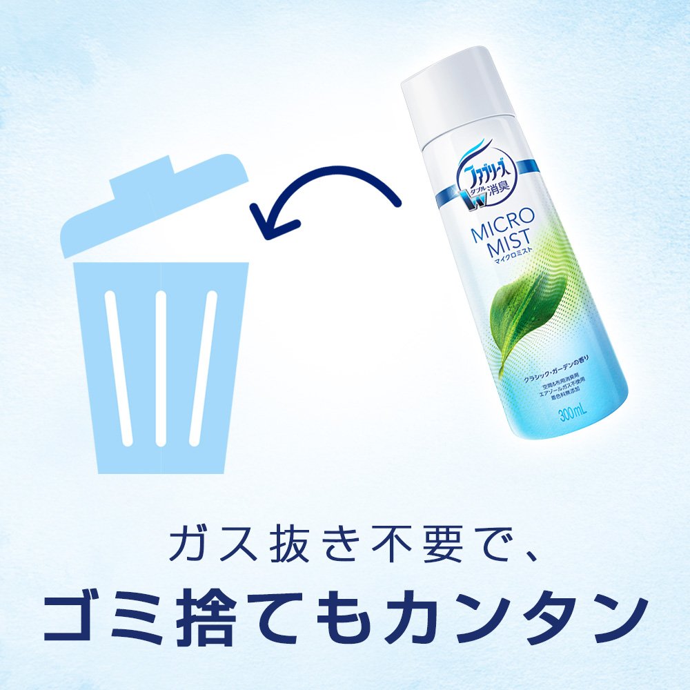 Amazon.co.jp: ファブリーズ 【まとめ買い】 マイクロミスト 消臭